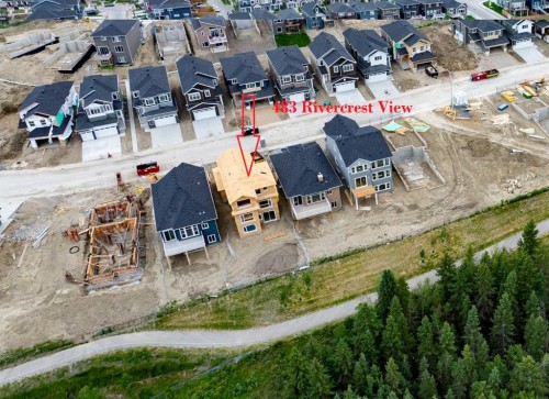 483 Rivercrest View, Cochrane, AB - Outdoor With View