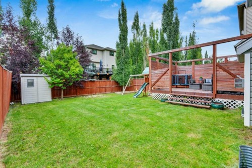 2020 Windsong Drive Sw, Airdrie, AB - Outdoor With Deck Patio Veranda