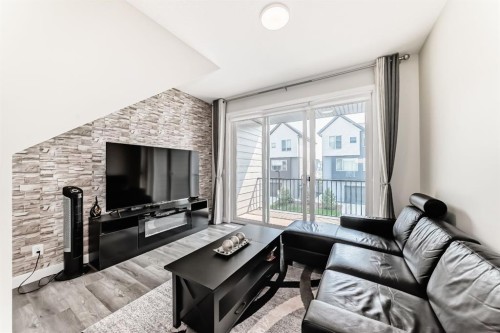 204 Skyview Ranch Circle Ne, Calgary, AB - Indoor Photo Showing Living Room