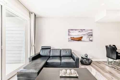 204 Skyview Ranch Circle Ne, Calgary, AB - Indoor Photo Showing Living Room