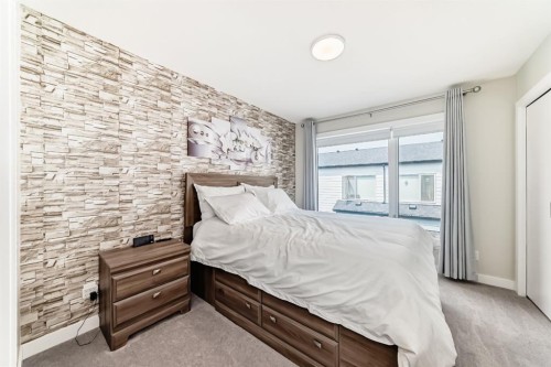 204 Skyview Ranch Circle Ne, Calgary, AB - Indoor Photo Showing Bedroom