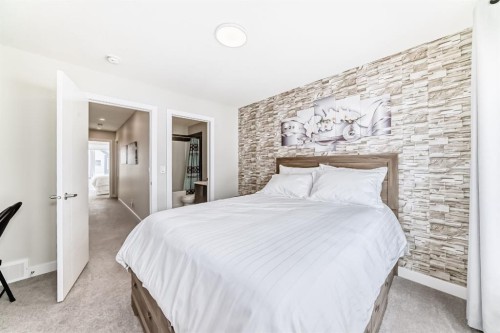 204 Skyview Ranch Circle Ne, Calgary, AB - Indoor Photo Showing Bedroom