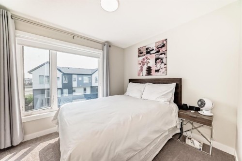 204 Skyview Ranch Circle Ne, Calgary, AB - Indoor Photo Showing Bedroom