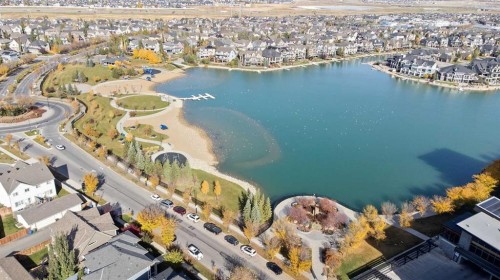 3407-11 Mahogany Row Se, Calgary, AB - Outdoor With Body Of Water With View