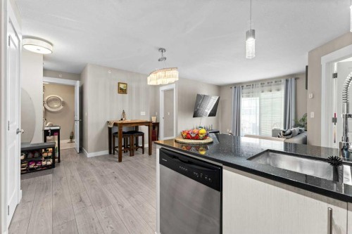 3407-11 Mahogany Row Se, Calgary, AB - Indoor Photo Showing Kitchen