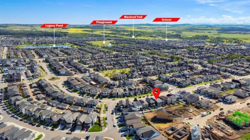 672 Walgrove Boulevard Se, Calgary, AB - Outdoor With View