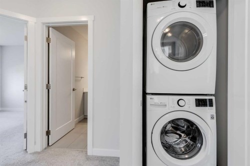 461 South Point Glen Sw, Airdrie, AB - Indoor Photo Showing Laundry Room