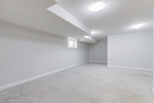 461 South Point Glen Sw, Airdrie, AB - Indoor Photo Showing Basement
