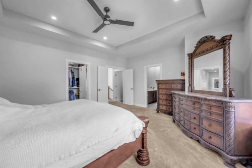 198 Kinniburgh Crescent, Chestermere, AB - Indoor Photo Showing Bedroom