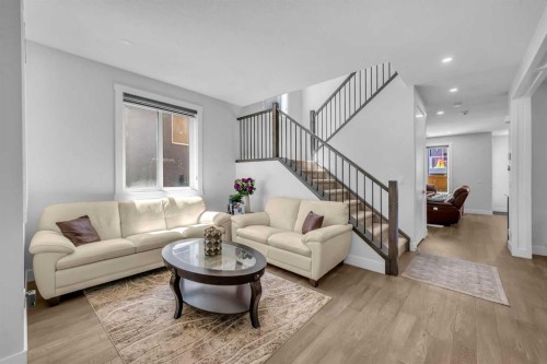 198 Kinniburgh Crescent, Chestermere, AB - Indoor Photo Showing Living Room