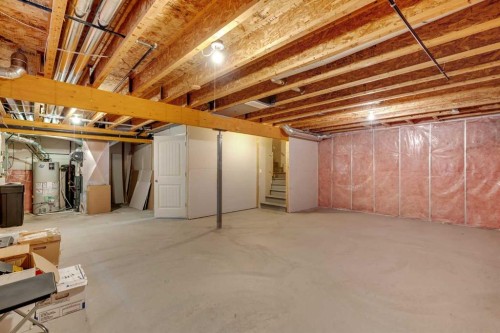 1500 Copperfield Boulevard Se, Calgary, AB - Indoor Photo Showing Basement