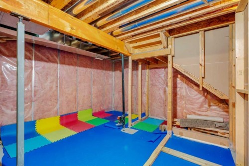 1500 Copperfield Boulevard Se, Calgary, AB - Indoor Photo Showing Basement