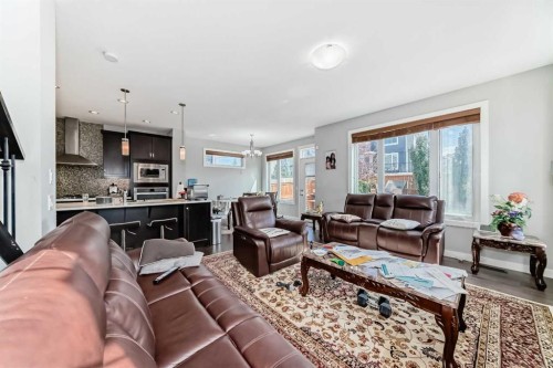 107 Nolancrest Rise Nw, Calgary, AB - Indoor Photo Showing Living Room