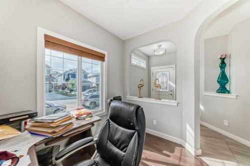 107 Nolancrest Rise Nw, Calgary, AB - Indoor Photo Showing Office