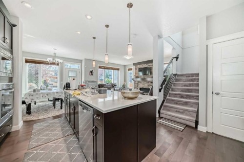 107 Nolancrest Rise Nw, Calgary, AB - Indoor Photo Showing Kitchen With Upgraded Kitchen