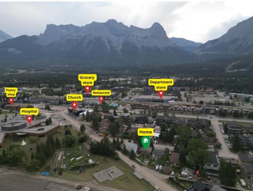 1306 1 Avenue, Canmore, AB - Outdoor With View