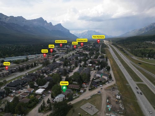 1306 1 Avenue, Canmore, AB - Outdoor With View