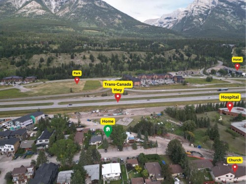 1306 1 Avenue, Canmore, AB - Outdoor With View