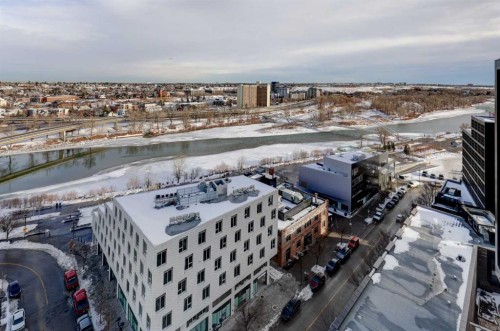 1504-519 Riverfront Avenue Se, Calgary, AB - Outdoor With View