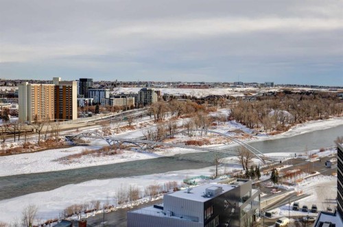 1504-519 Riverfront Avenue Se, Calgary, AB - Outdoor With View