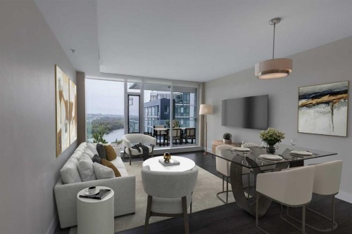 1504-519 Riverfront Avenue Se, Calgary, AB - Indoor