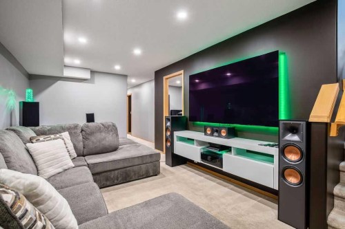 128 Cramond Crescent Se, Calgary, AB - Indoor Photo Showing Basement