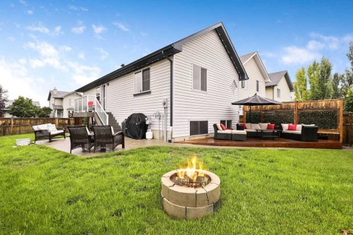 128 Cramond Crescent Se, Calgary, AB - Outdoor With Deck Patio Veranda With Exterior