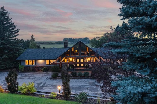 188 Artists View Way, Rural Rocky View County, AB - Outdoor With Deck Patio Veranda With View