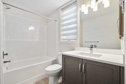 12-30 Shawnee Common Sw, Calgary, AB - Indoor Photo Showing Bathroom