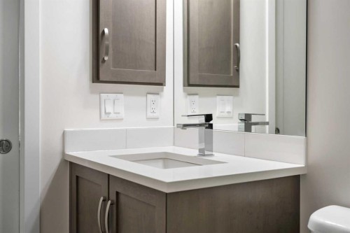 12-30 Shawnee Common Sw, Calgary, AB - Indoor Photo Showing Bathroom