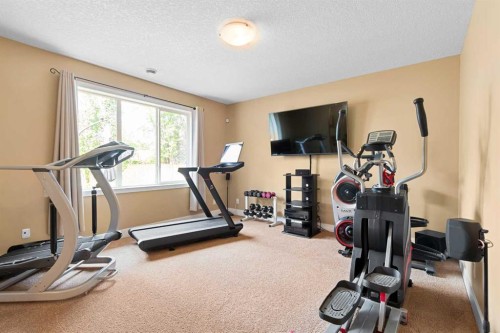 117 Kingsland Court Se, Airdrie, AB - Indoor Photo Showing Gym Room