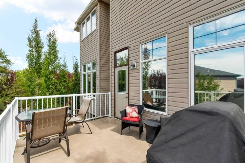 117 Kingsland Court Se, Airdrie, AB - Outdoor With Deck Patio Veranda With Exterior