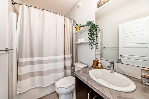 144 Evanscrest Park Nw, Calgary, AB - Indoor Photo Showing Bathroom