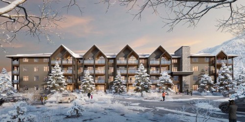 118-20 Cascade Ridge, Canmore, AB - Outdoor With Facade