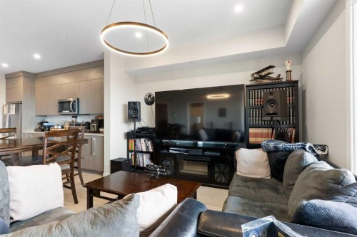 1603-60 Skyview Ranch Road Ne, Calgary, AB - Indoor Photo Showing Living Room