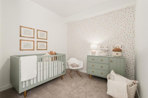 119-20 Cascade Ridge, Canmore, AB - Indoor Photo Showing Bedroom