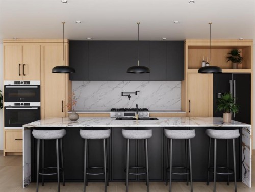 2211 27 Street Sw, Calgary, AB - Indoor Photo Showing Kitchen