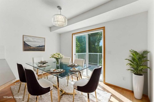 34 Tuscarora Way Nw, Calgary, AB - Indoor Photo Showing Dining Room
