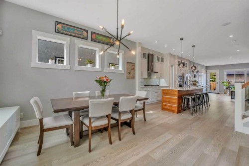 420 14 Avenue Ne, Calgary, AB - Indoor Photo Showing Dining Room