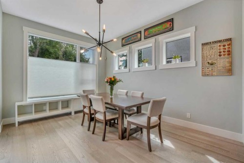 420 14 Avenue Ne, Calgary, AB - Indoor Photo Showing Dining Room