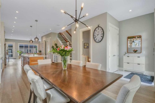 420 14 Avenue Ne, Calgary, AB - Indoor Photo Showing Dining Room
