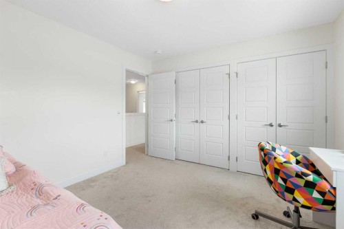 1635 Baywater Street Sw, Airdrie, AB - Indoor Photo Showing Bedroom