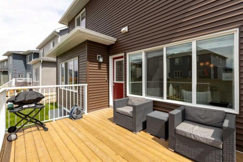 1635 Baywater Street Sw, Airdrie, AB - Outdoor With Deck Patio Veranda With Exterior