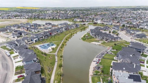 1635 Baywater Street Sw, Airdrie, AB - Outdoor With Body Of Water With View