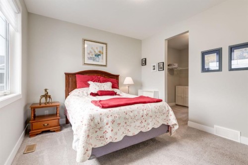 220-20 Silverado Crest Park Sw, Calgary, AB - Indoor Photo Showing Bedroom