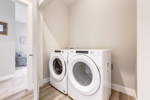 220-20 Silverado Crest Park Sw, Calgary, AB - Indoor Photo Showing Laundry Room