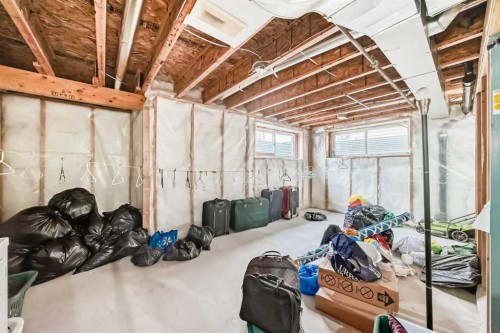 135 Copperstone Grove Se, Calgary, AB - Indoor Photo Showing Basement