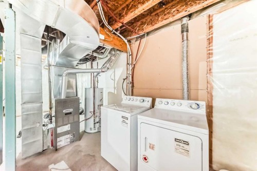 135 Copperstone Grove Se, Calgary, AB - Indoor Photo Showing Laundry Room