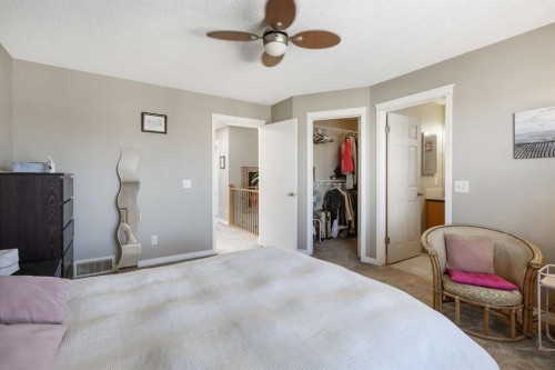 57 Auburn Bay View Se, Calgary, AB - Indoor Photo Showing Bedroom