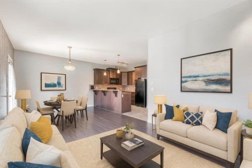 420 Ranch Ridge Meadow, Strathmore, AB - Indoor Photo Showing Living Room